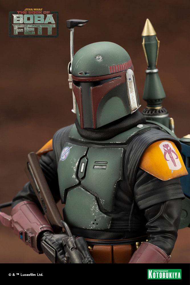 Star Wars: The Book of Boba Fett ARTFX+ PVC Staty 1/10 Boba Fett 18 cm