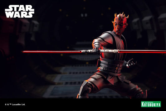 Star Wars The Clone Wars ARTFX PVC Staty 1/7 Darth Maul 26 cm