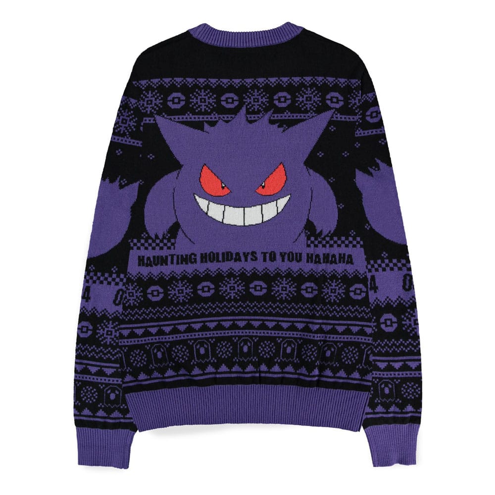 Pokémon Gengar Sweatshirt - Jultröja i Storlek S