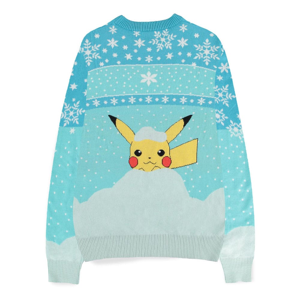 Pokémon Jul Sweater - Snö - Storlek M