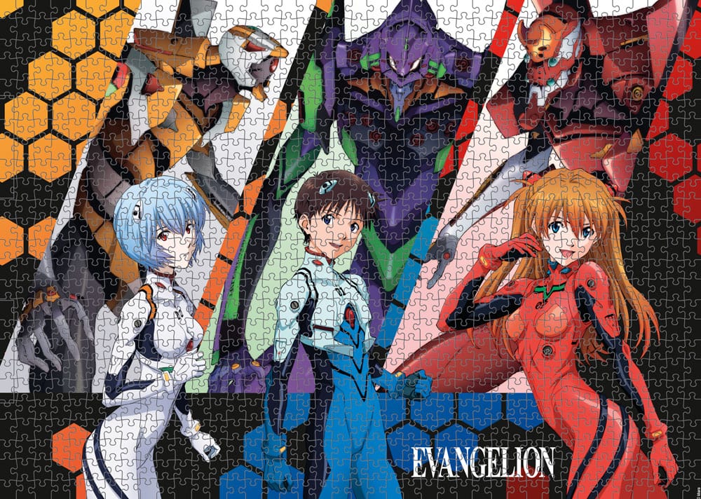 Neon Genesis Evangelion Pussel Characters (1000 bitar)