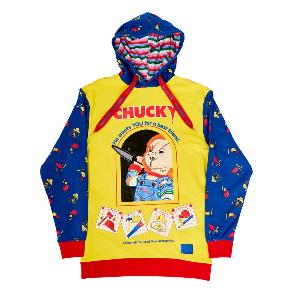 Child's Play by Loungefly hooded jacket Chucky Size M