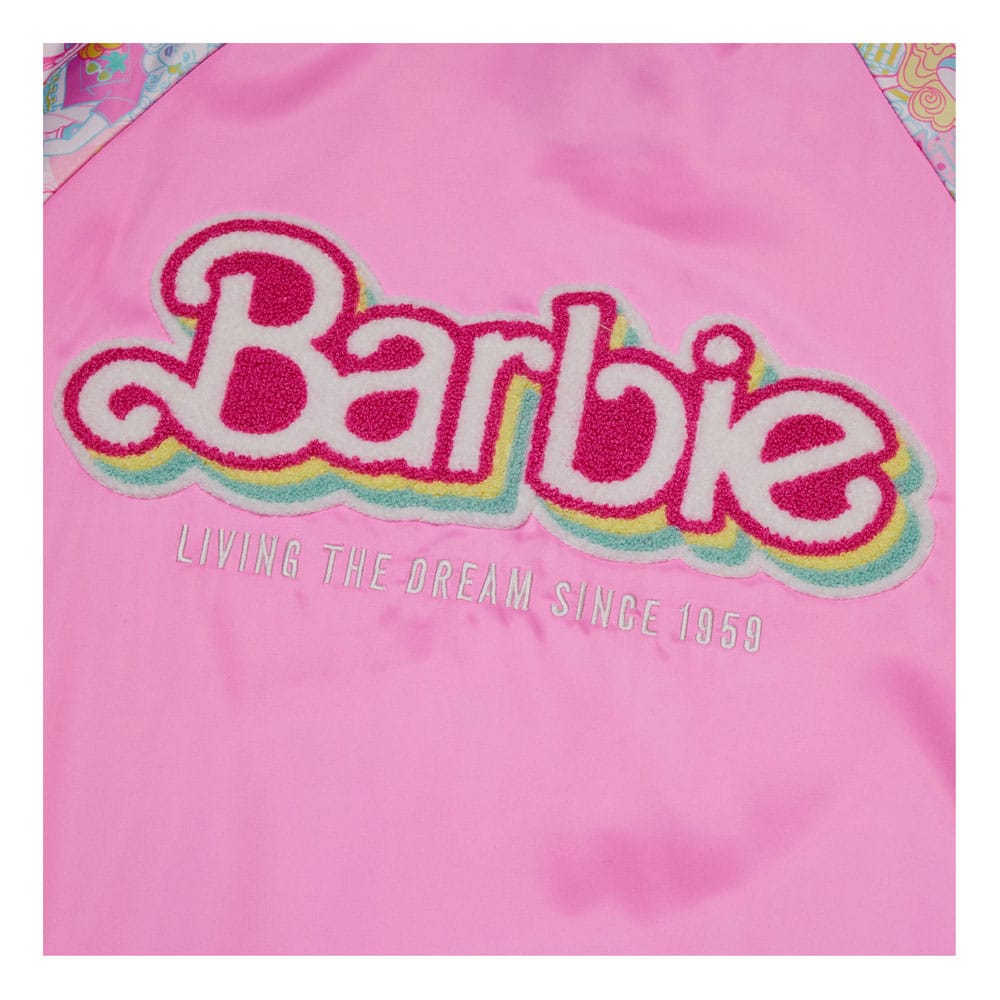 Mattel by Loungefly Unisex Barbie 65th Anniversary Jacket Size L