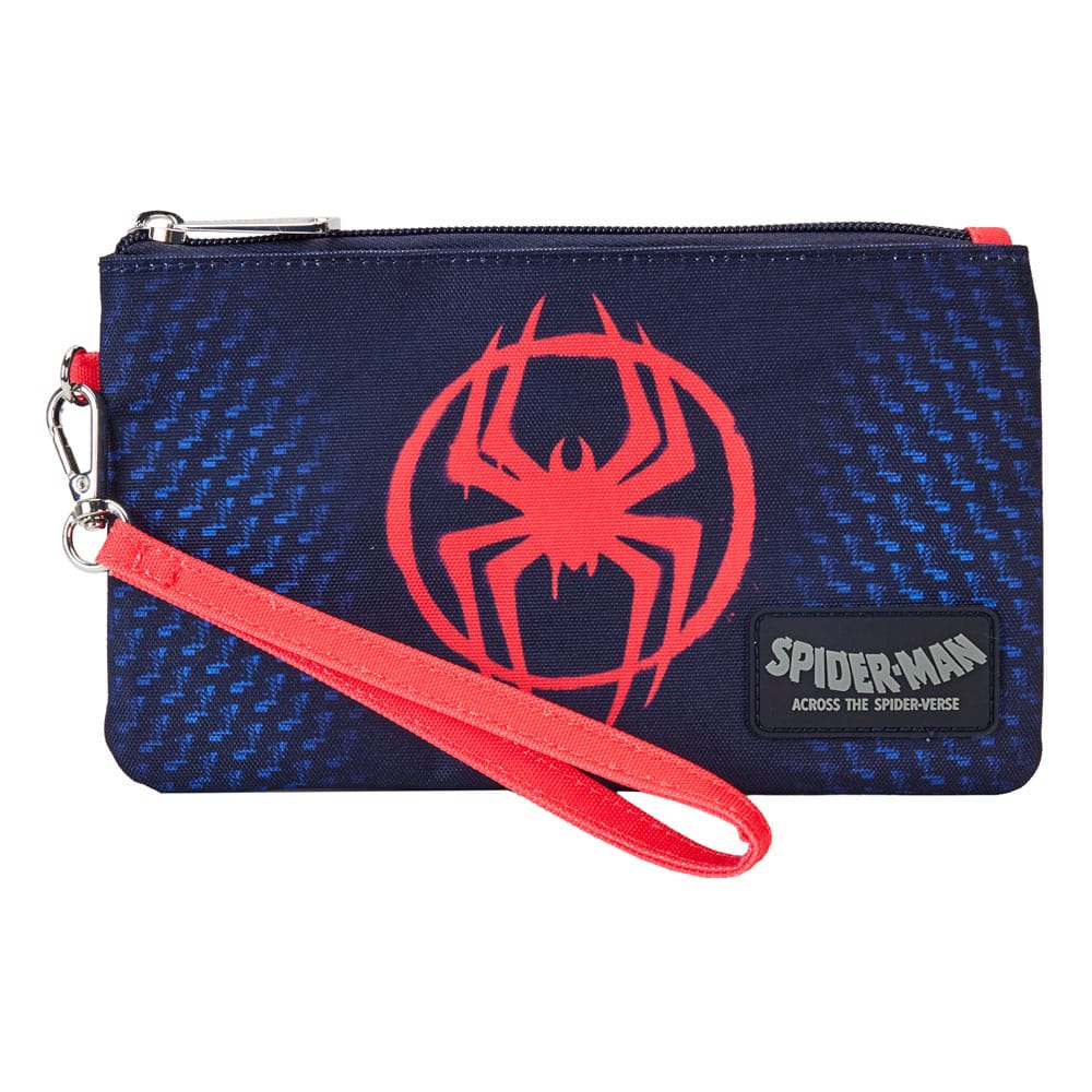 Marvel by Loungefly Plånbok Spider-Verse Miles Morales AOP Wristlet