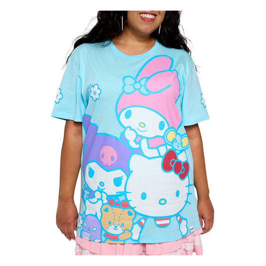 Sanrio by Loungefly Tee T-Shirt Unisex Sanrio & Friends  Size XL