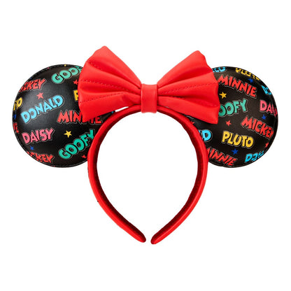 Disney by Loungefly Ryggsäck & Pannband Set Mickey & Friends