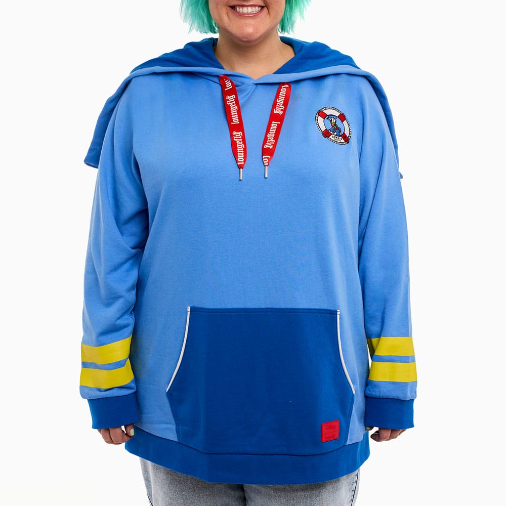 Disney Loungefly Unisex Hooded Jacka - Donald Duck 90-årsjubileum Stl S