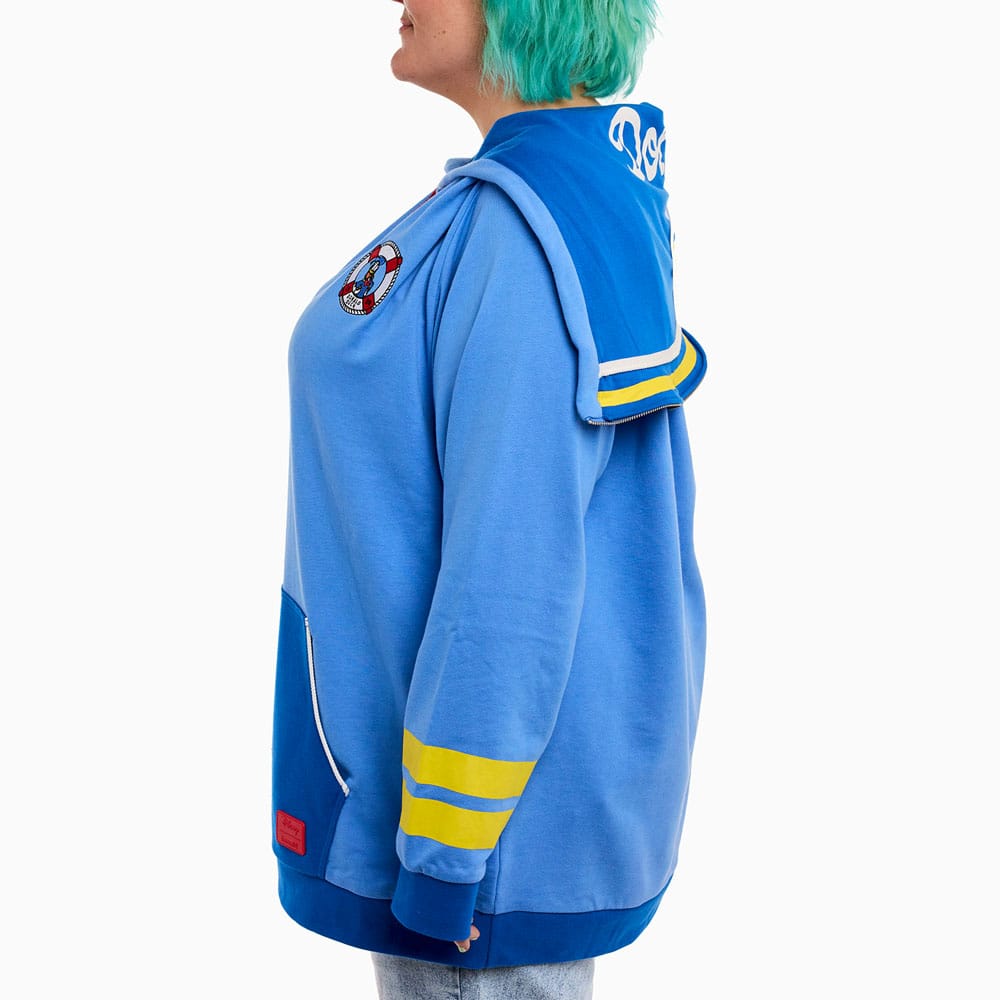 Disney Loungefly Unisex Hooded Jacka - Donald Duck 90-årsjubileum Stl S