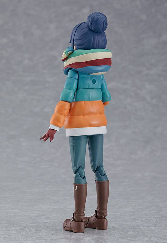 Laid-Back Camp Figma Actionfigur Rin Shima DX Edition 13 cm