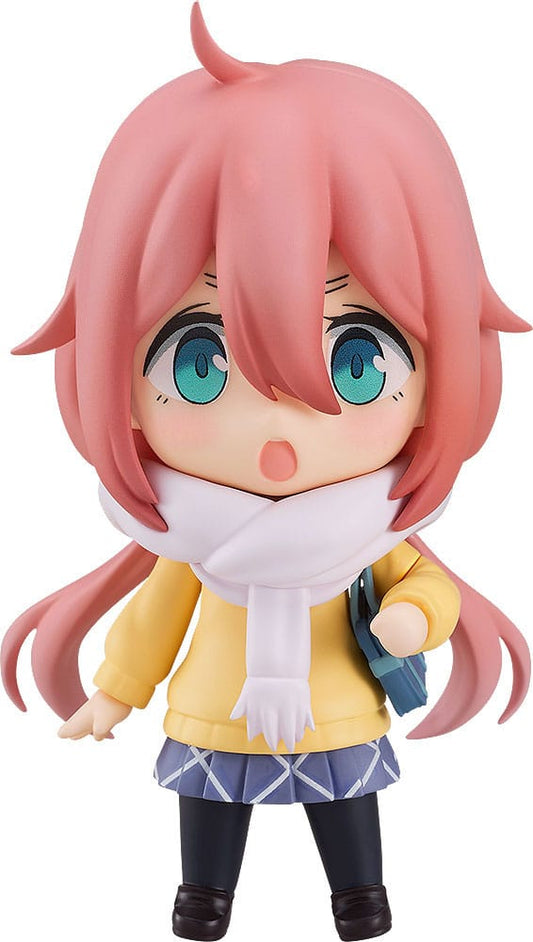 Laid-Back Camp Actionfigur Nadeshiko Nadeshiko Kagamihara: School Uniform Ver.  10 cm