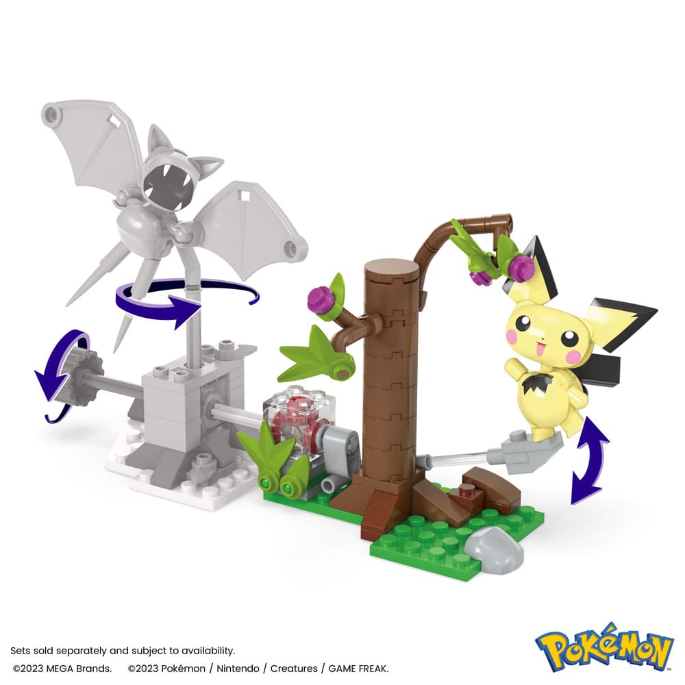 Pokémon Mega Construx Pichu's Forest Forage Byggset