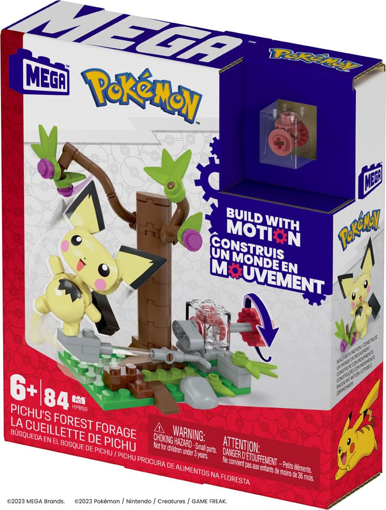 Pokémon Mega Construx Pichu's Forest Forage Byggset