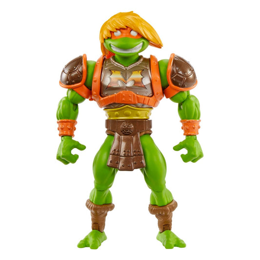 MOTU x TMNT: Turtles of Grayskull Actionfigur Michelangelo 14 cm