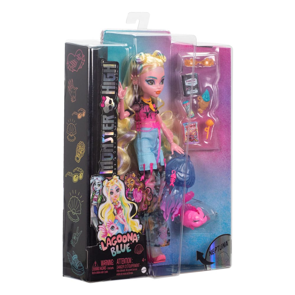 Monster High Docka Lagoona Blue 25 cm