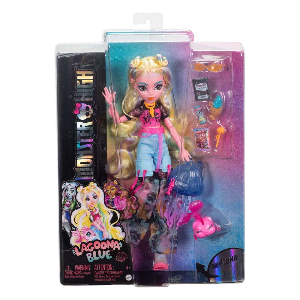 Monster High Docka Lagoona Blue 25 cm