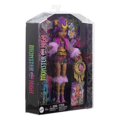 Monster High Docka Clawdeen Wolf - Monster Fest 25 cm