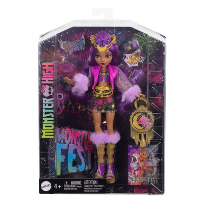 Monster High Docka Clawdeen Wolf - Monster Fest 25 cm