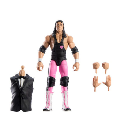 WWE WrestleMania Elite Collection Actionfigur Bret "Hit Man" Hart 15 cm