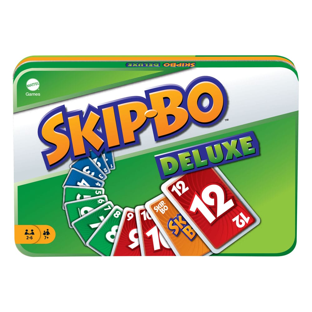 Skip-Bo Deluxe Kortspel in Storage Tin