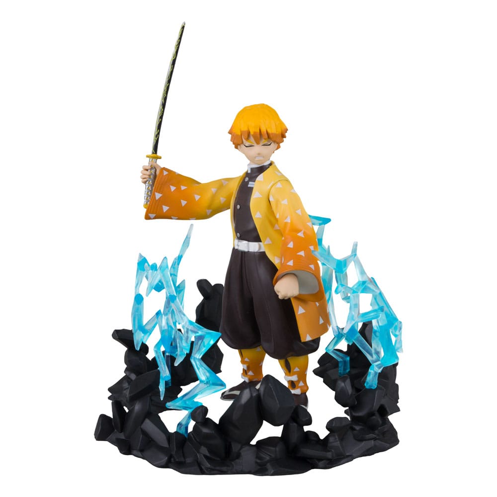 Demon Slayer: Kimetsu no Yaiba Actionfigur Zenitsu Thunder Breathing Deluxe 13 cm