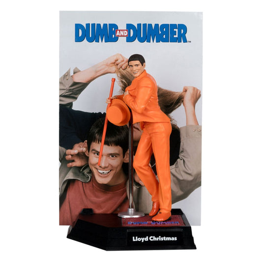 Dumb and Dumber Movie Maniacs PVC Staty Lloyd Christmas (Gold Label) 15 cm