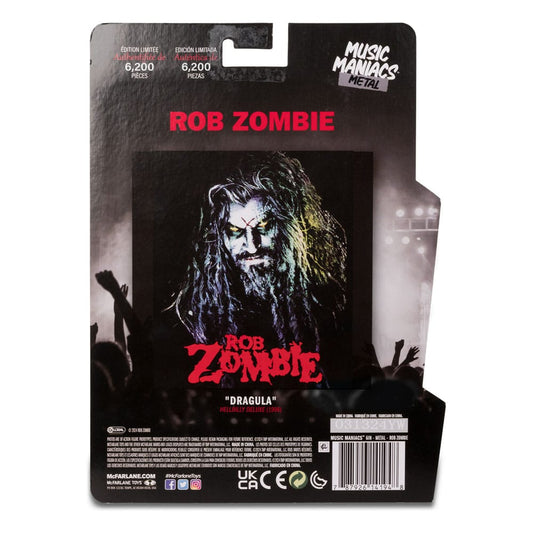 Metal Music Maniacs Actionfigur Wave 2 Rob Zombie 15 cm