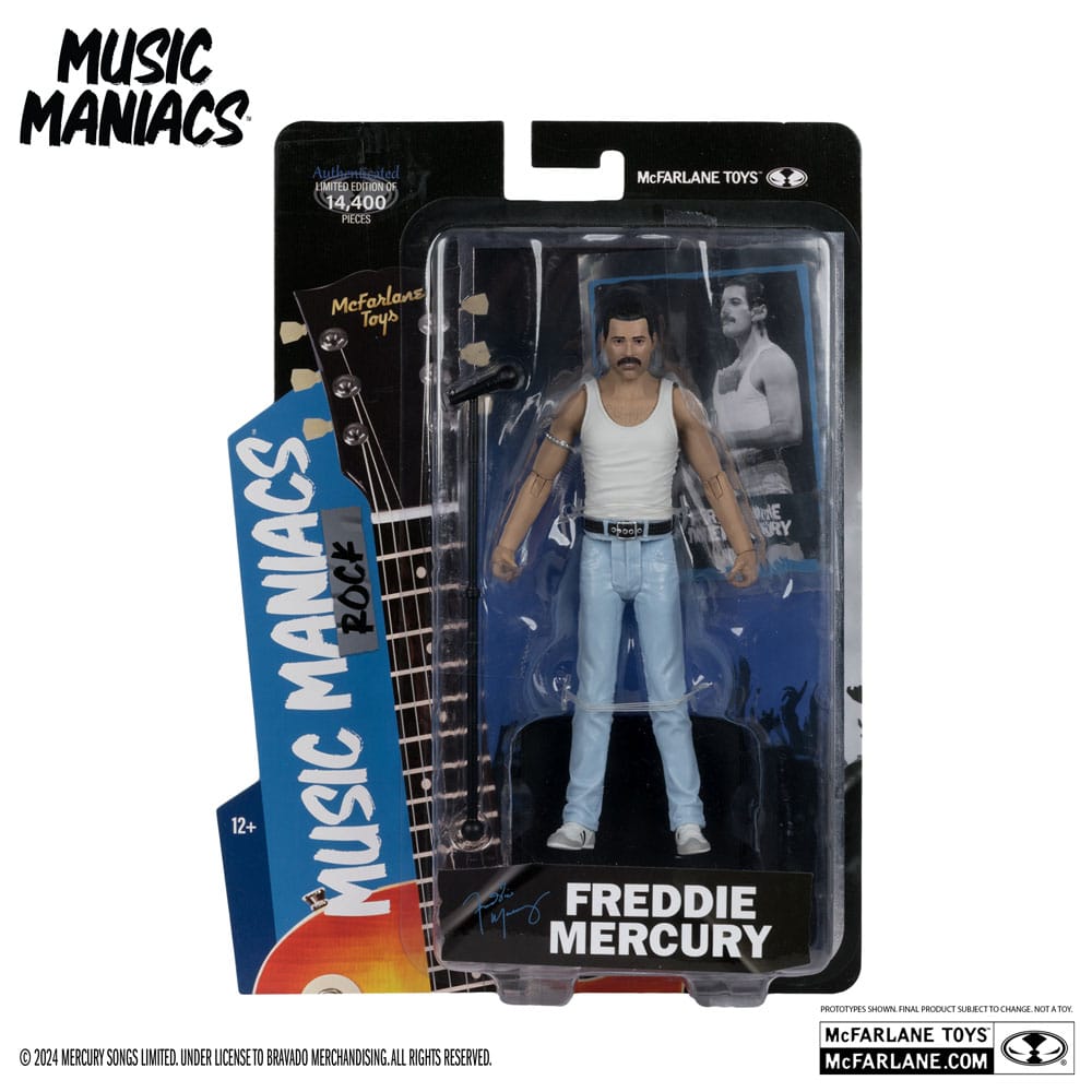 Music Maniacs Rock Actionfigur Freddy Mercury 15 cm