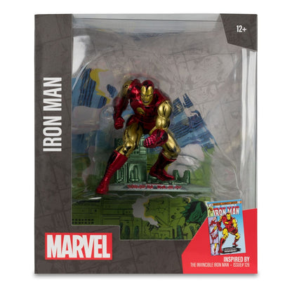 Marvel PVC Staty 1/10 Iron Man (The Invincible Iron Man #126) 11 cm