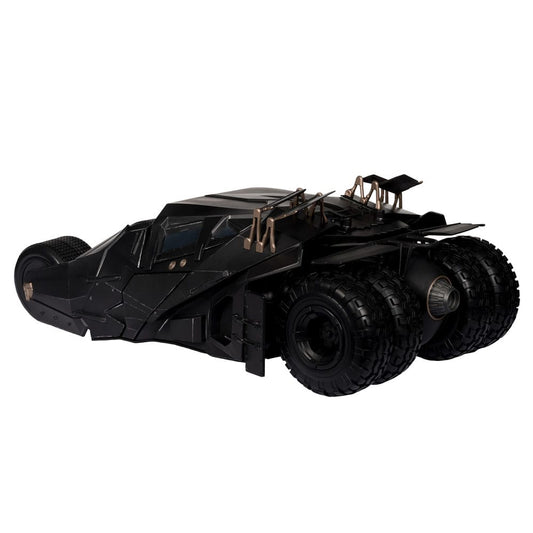 DC Multiverse Vehicle Tumbler with Lucuis Fox (The Dark Knight) (Gold Label)