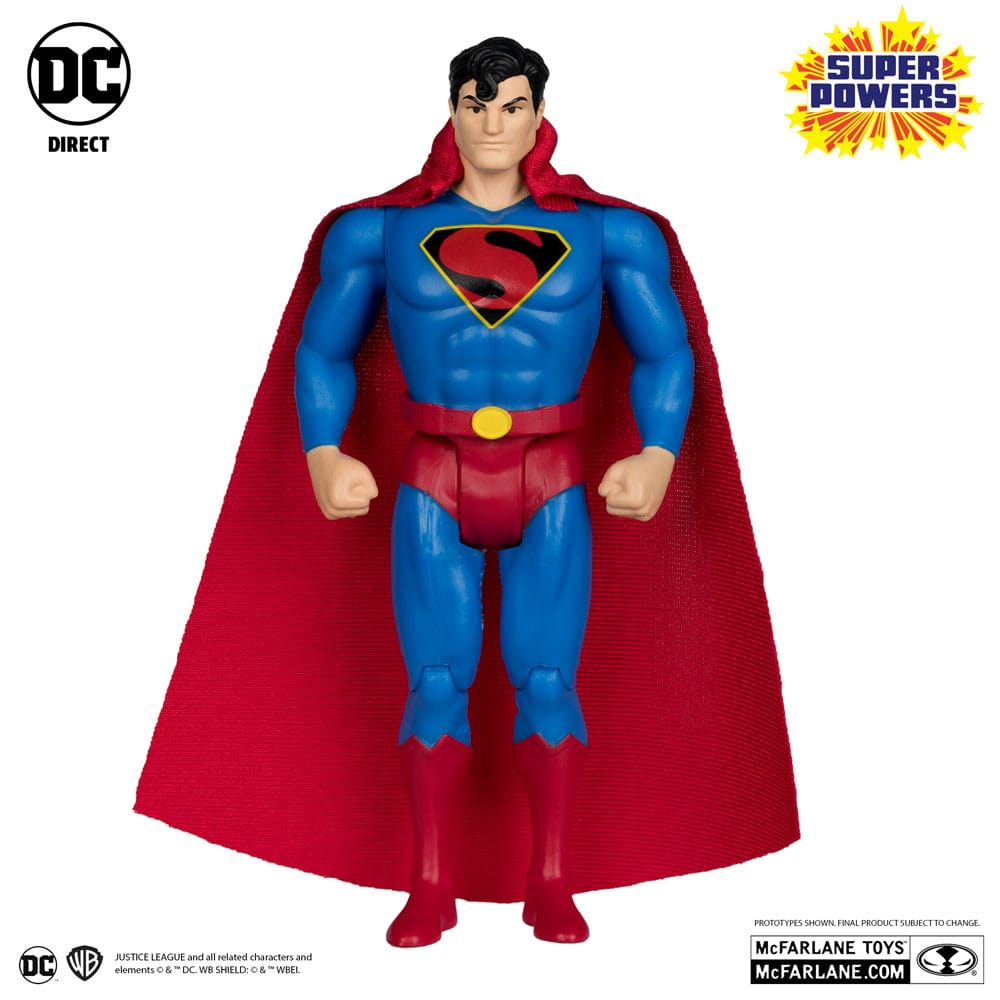 DC Direct Super Powers Actionfigur Superman (Fleischer Variant) 13 cm