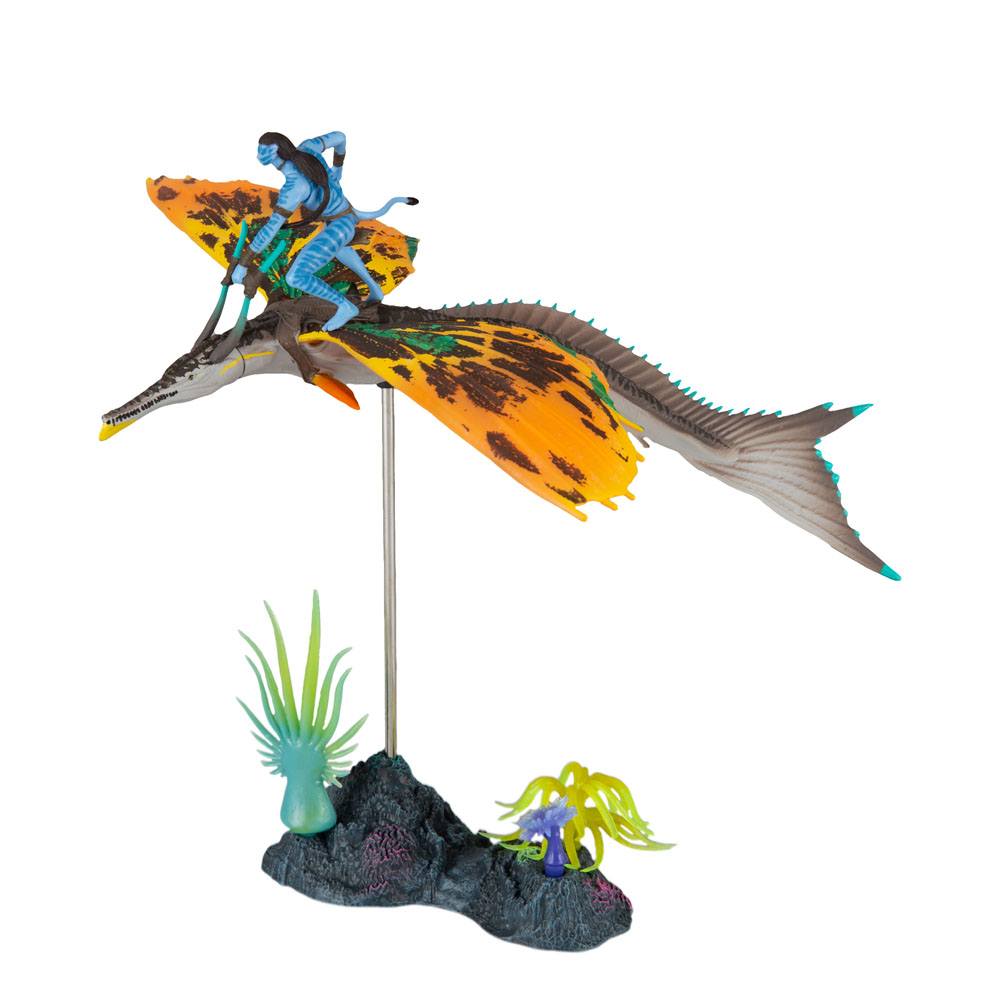 Avatar: The Way of Water Deluxe Large Actionfigurer Jake Sully & Skimwing