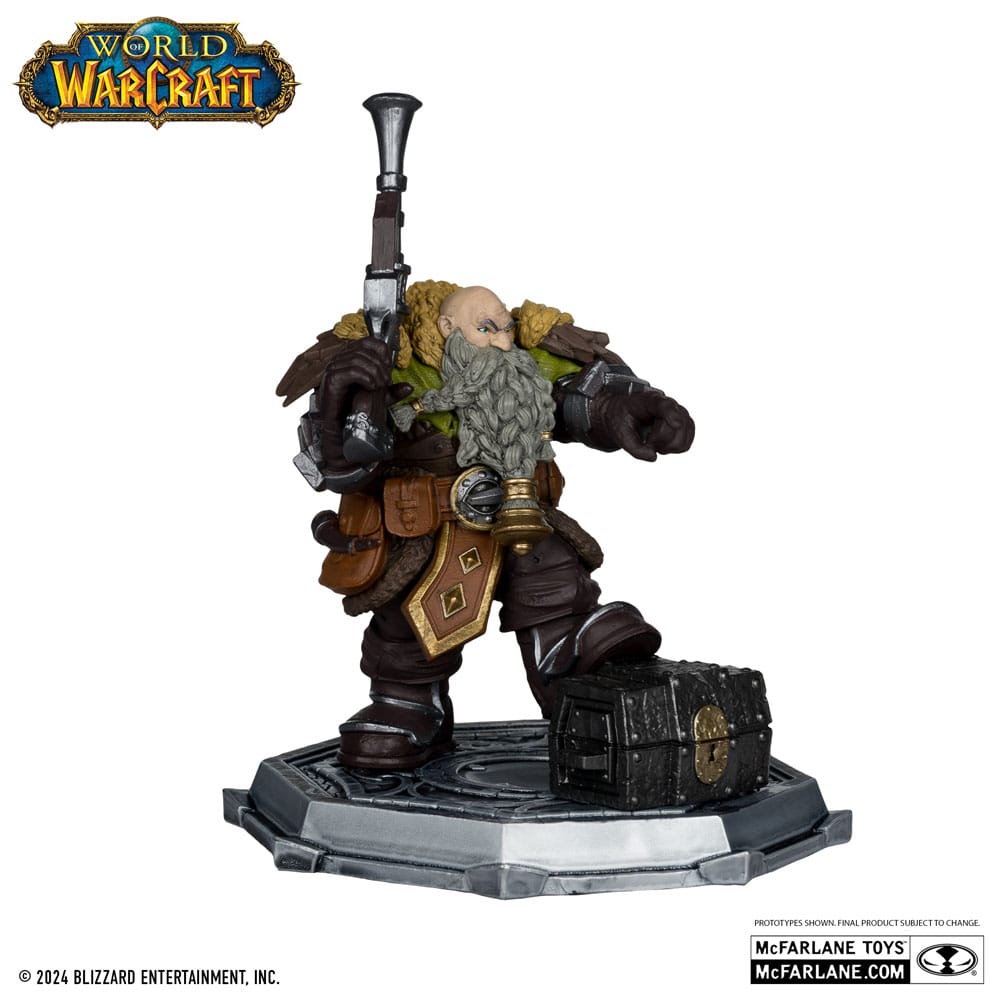 World of Warcraft Actionfigurer Dwarf Hunter & Pandaren 15 cm Assortment (8)