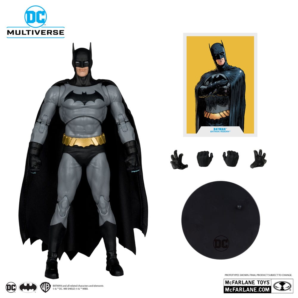 DC Multiverse Actionfigurer 18 cm Batman Wave 2 Assortment (6)