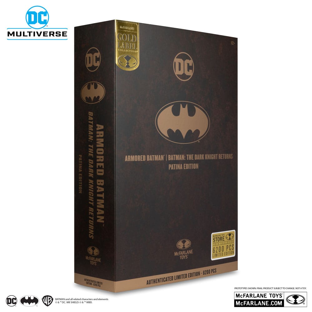 DC Multiverse Actionfigur Armored Batman (Batman: The Dark Knight Returns) Patina Edition (Gold Label) 18 cm