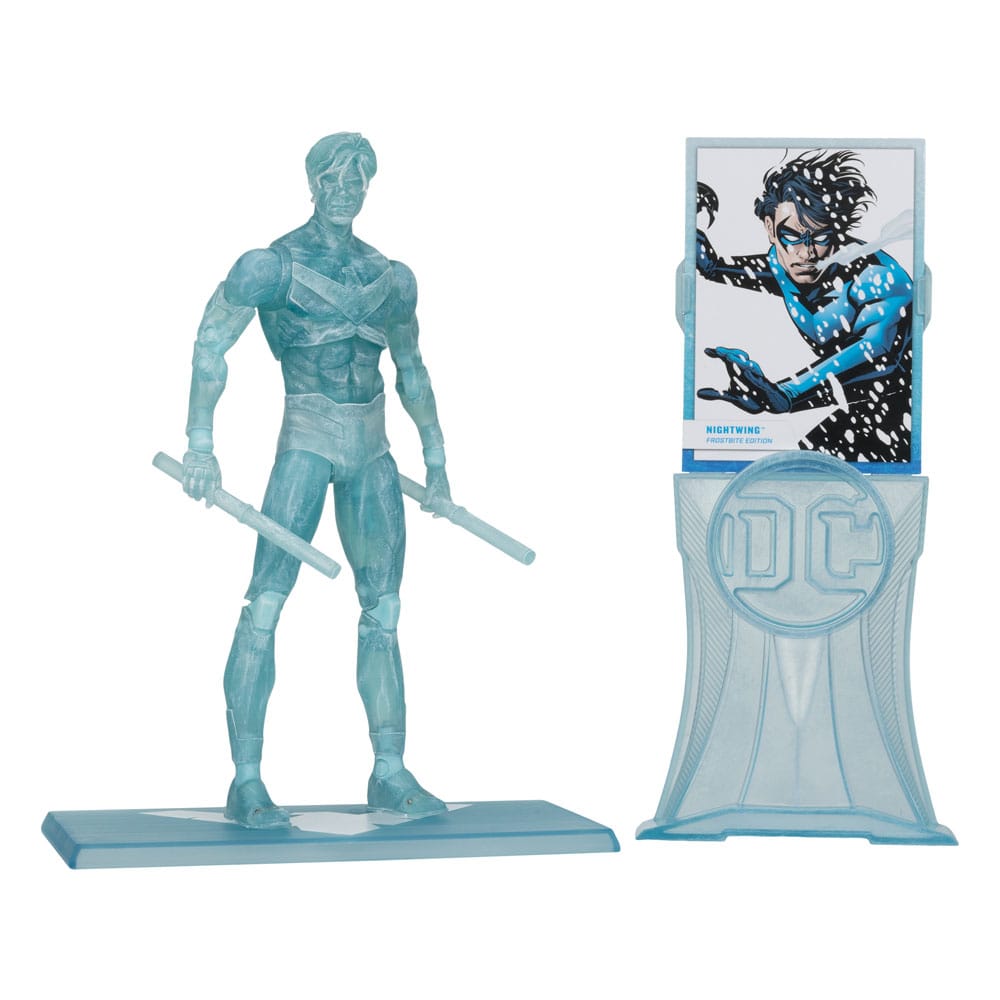 DC Multiverse Actionfigur Nightwing (Titans) (Frostbite Edition) (Gold Label) 18 cm