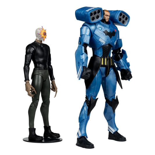 DC Multiverse Actionfigur 2-Pack Rookie & Mr. Bloom (Batman: Endgame) (Gold Label) (SDCC) 18 cm