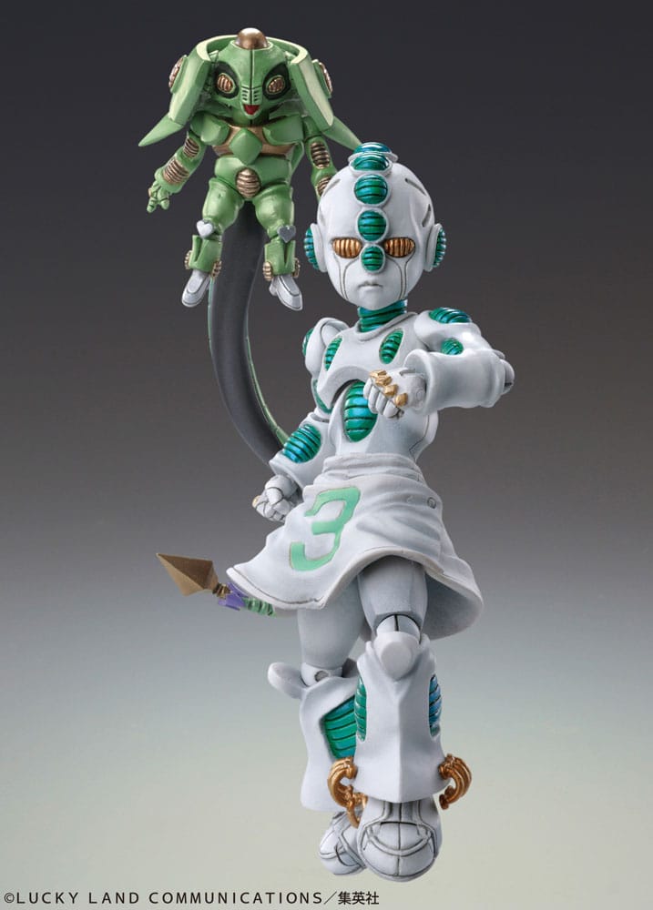 JoJo's Bizarre Adventure Part 4: Diamond is unbreakable Actionfigur Staty Chozokado Ec (Act 2) & Ec (Act 3) (re-run) 8 cm