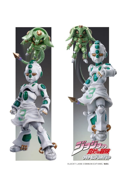 JoJo's Bizarre Adventure Part 4: Diamond is unbreakable Actionfigur Staty Chozokado Ec (Act 2) & Ec (Act 3) (re-run) 8 cm