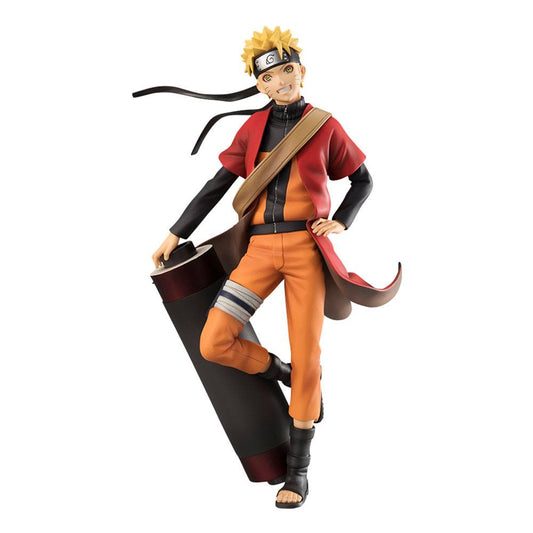 Naruto Shippuden G.E.M. Series PVC Staty 1/8 Naruto Uzumaki Sage Mode 19 cm