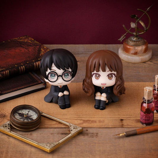 Harry Potter Look Up PVC Staty Hermione & Harry 11 cm