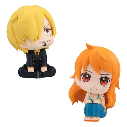 One Piece PVC Statyer Nami & Sanji 11 cm med Gåva