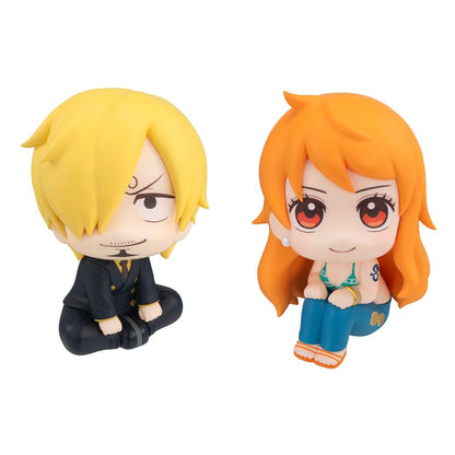 One Piece PVC Statyer Nami & Sanji 11 cm med Gåva