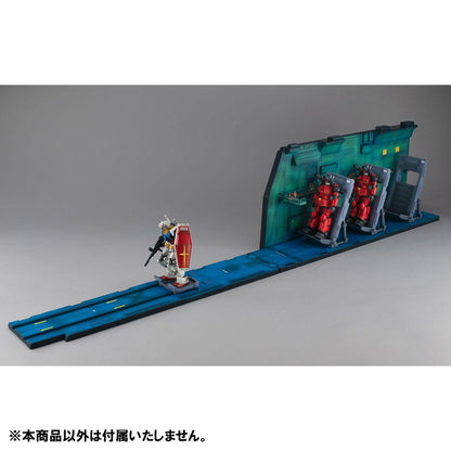 Mobile Suit Gundam SEED Diorama 1/144 White Base Catapult