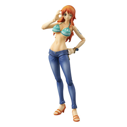 One Piece Variable Action Heroes Nami Figur 17 cm