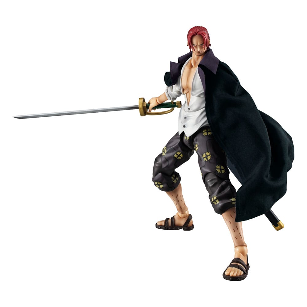 One Piece Variable Action Heroes Figur Red-haired Shanks 19 cm