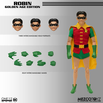 DC Comics Action Figure 1/12 Robin (Golden Age Edition) 16 cm