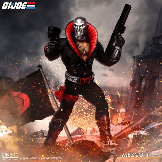 G.I. Joe Light-Up Actionfigur 1/12 Destro 17 cm