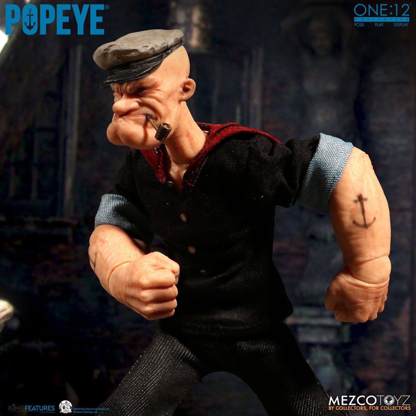 Popeye Action Figure 1/12 - 14 cm