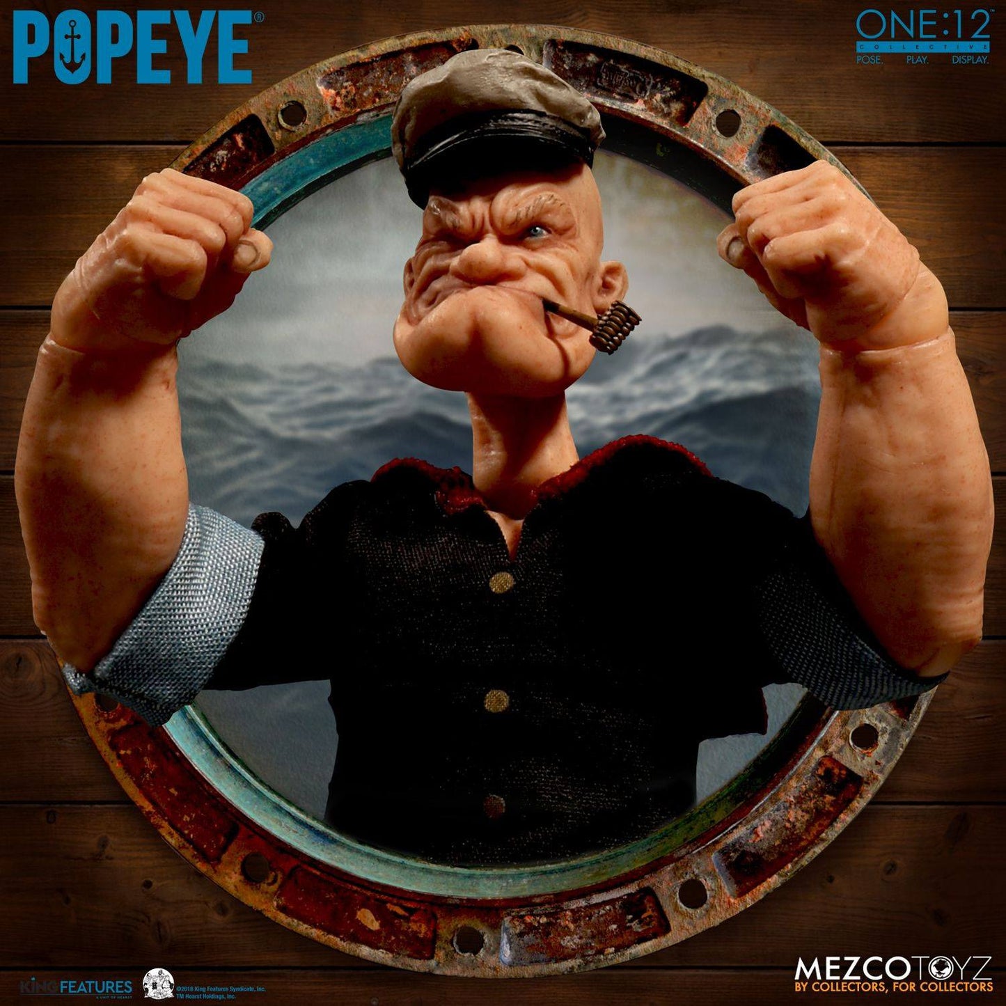 Popeye Action Figure 1/12 - 14 cm