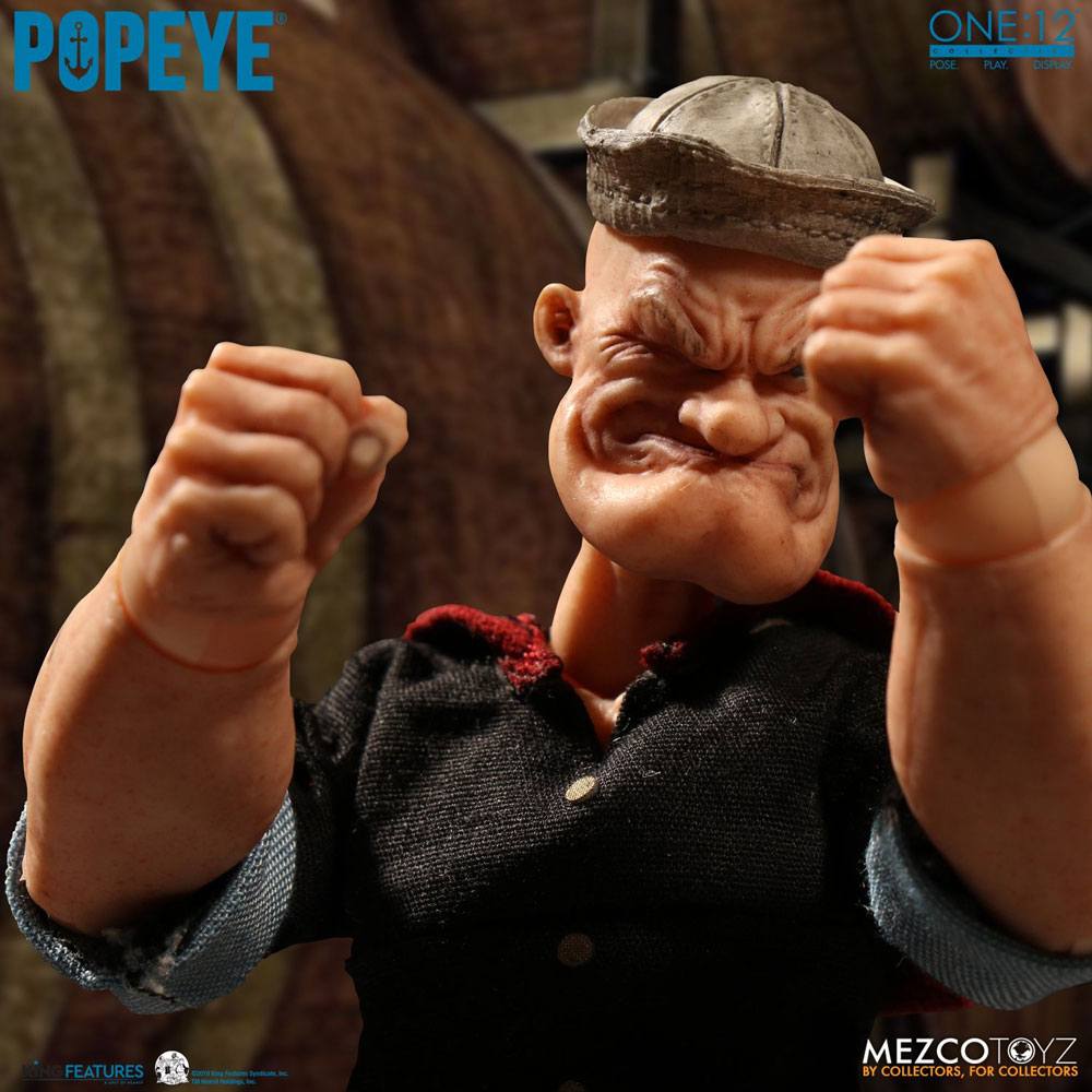 Popeye Action Figure 1/12 - 14 cm